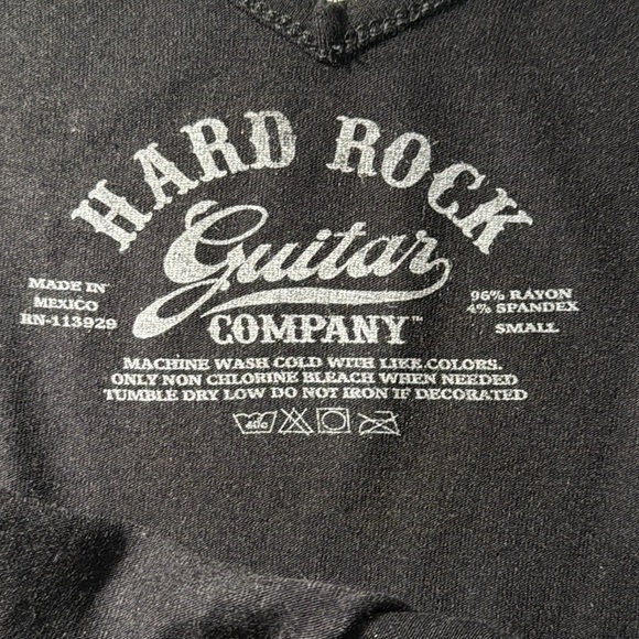 2 Hard Rock Guitar Co. Orlando black Rock&Roll tops - Picture 5 of 12